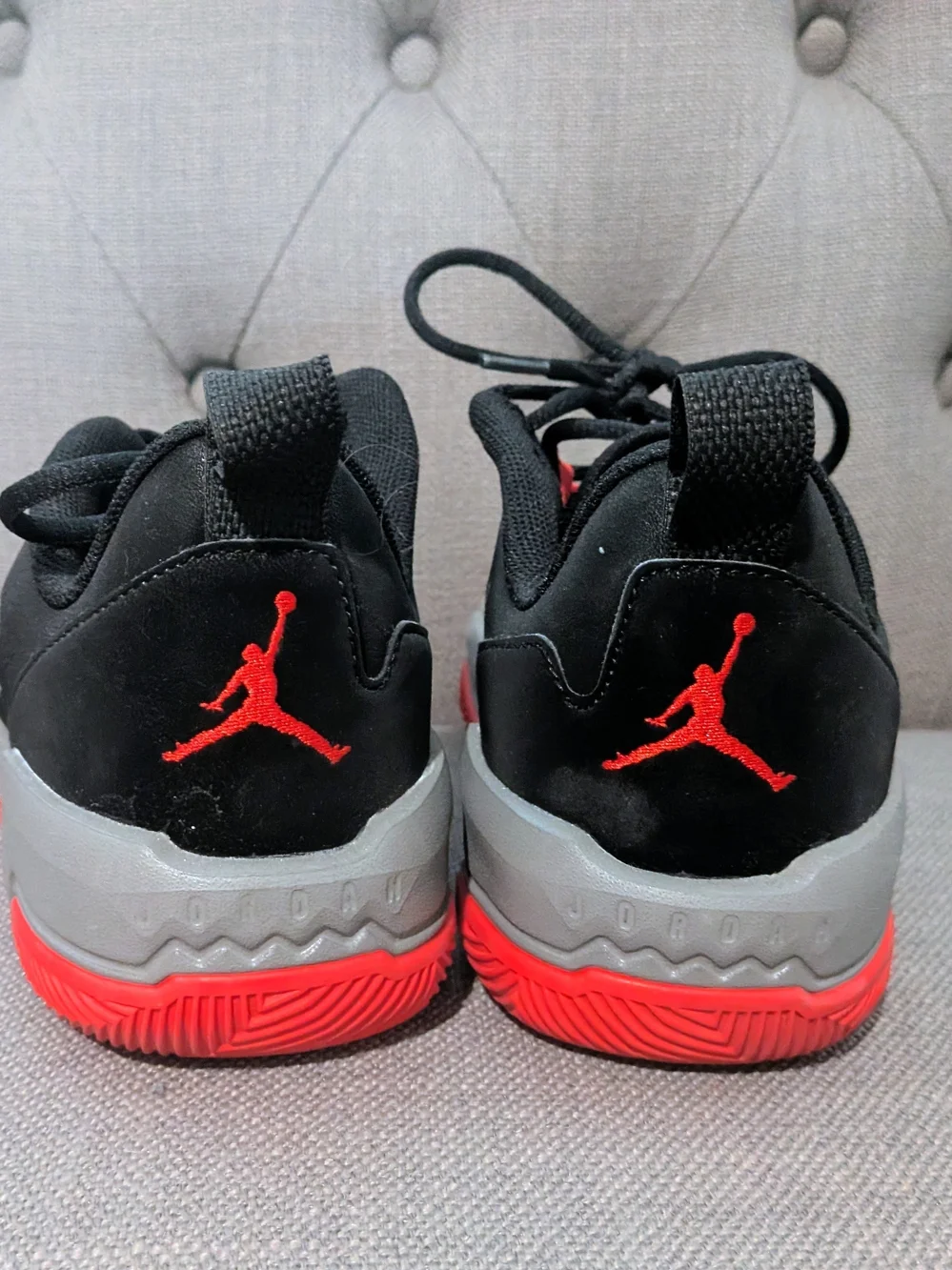 Nike Air Jordan One, Take 4 - Black/Red/Gray - Men's Size 9